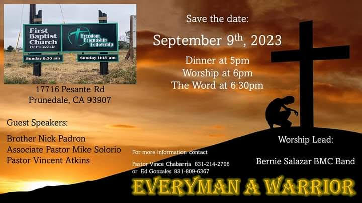 Every Man A Warrior Mens Conference
